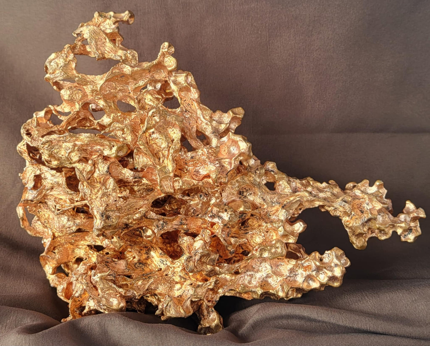 Unique Copper Sculpture - Copper Casting