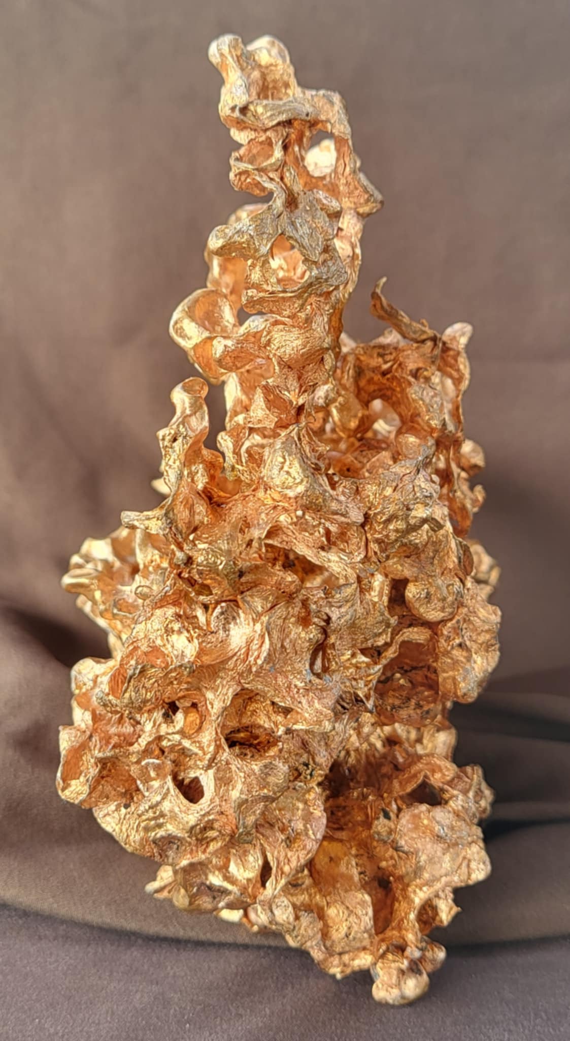 Unique Copper Sculpture - Copper Casting