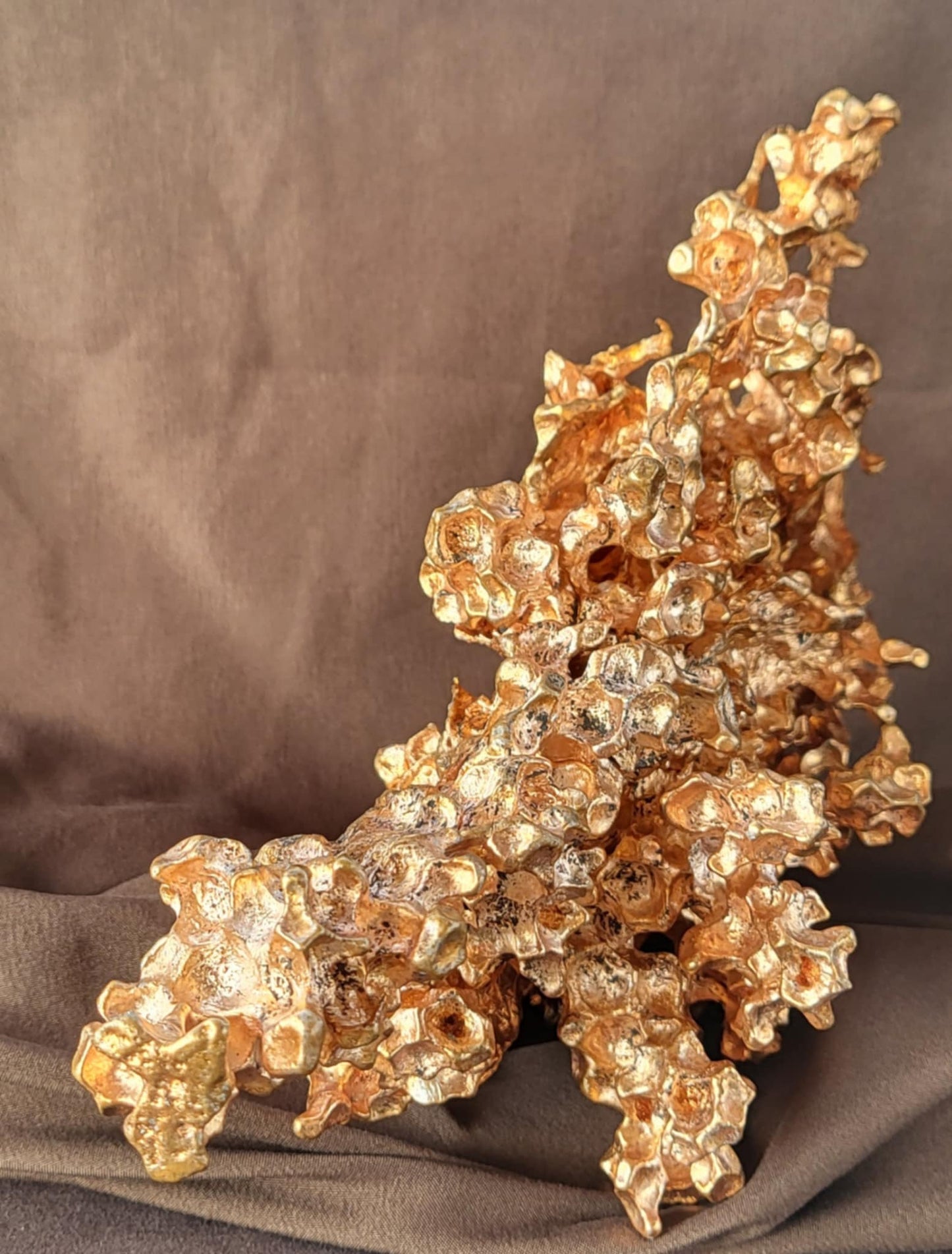 Unique Copper Sculpture  - Copper Casting