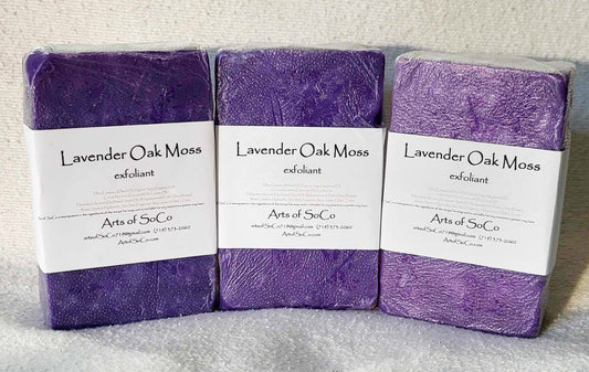 Lavender Oak Moss with Sea Salt Exfoliant