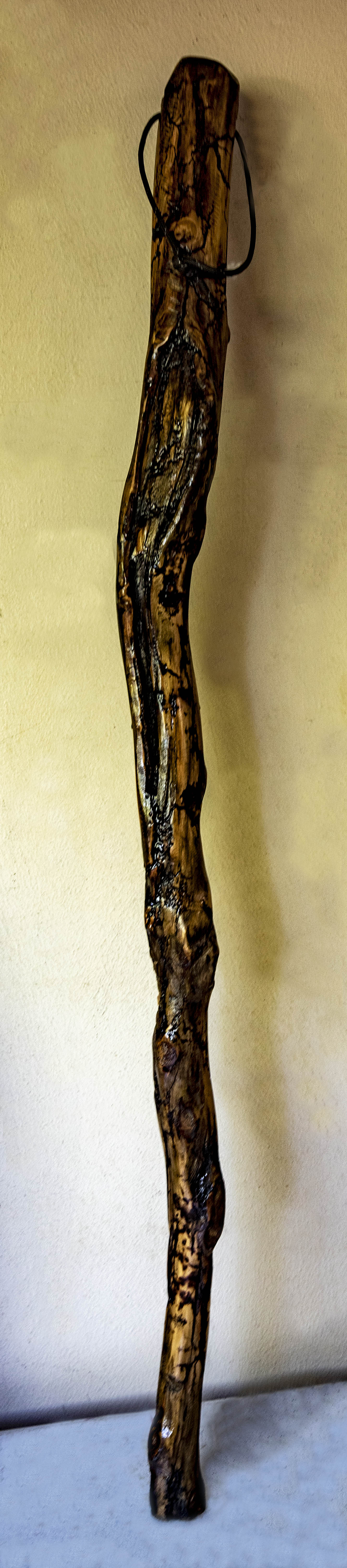 A DIY Walking Stick Whittled From A Branch - Rustic Crafts & DIY